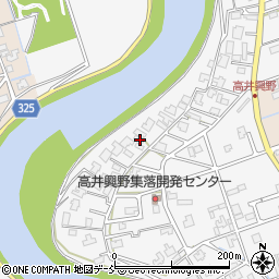 新潟県新潟市南区高井興野374周辺の地図