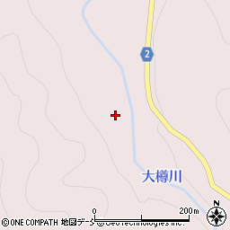 大樽川周辺の地図