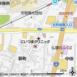 福島県福島市鎌田一里塚5-3周辺の地図