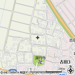新潟県新潟市秋葉区大鹿18周辺の地図