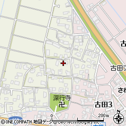 新潟県新潟市秋葉区大鹿23周辺の地図