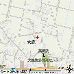 新潟県新潟市秋葉区大鹿455周辺の地図