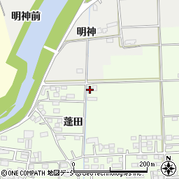 福島県相馬市百槻蓬田1周辺の地図