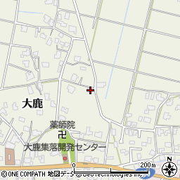 新潟県新潟市秋葉区大鹿296周辺の地図