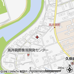 新潟県新潟市南区高井興野378周辺の地図