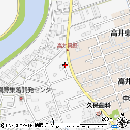 新潟県新潟市南区高井興野263周辺の地図