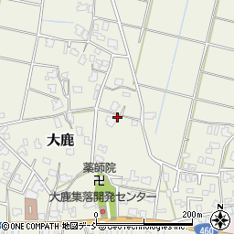 新潟県新潟市秋葉区大鹿285周辺の地図