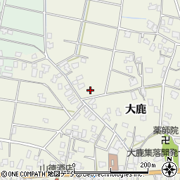新潟県新潟市秋葉区大鹿539周辺の地図