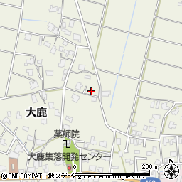 新潟県新潟市秋葉区大鹿316周辺の地図