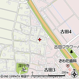 新潟県新潟市秋葉区大鹿36周辺の地図