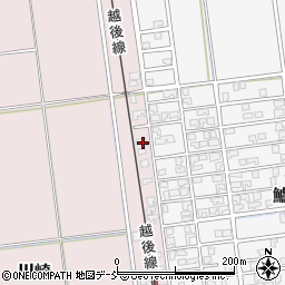 新潟県新潟市西蒲区川崎837周辺の地図
