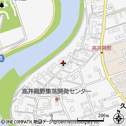 新潟県新潟市南区高井興野381-2周辺の地図