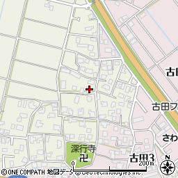 新潟県新潟市秋葉区大鹿106周辺の地図