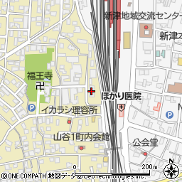 新潟信号通信技術センター新津メンテナンスセンター周辺の地図