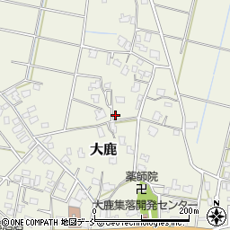 新潟県新潟市秋葉区大鹿440周辺の地図