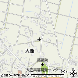新潟県新潟市秋葉区大鹿439周辺の地図