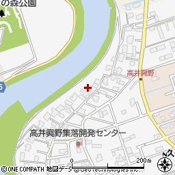 新潟県新潟市南区高井興野382周辺の地図