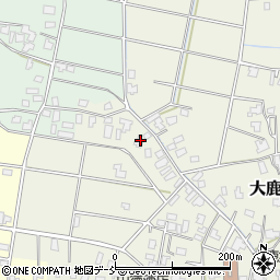 新潟県新潟市秋葉区大鹿560周辺の地図