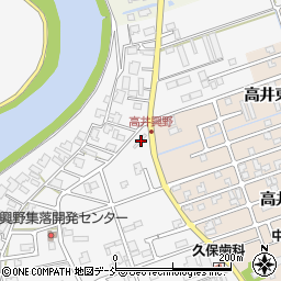 新潟県新潟市南区高井興野390周辺の地図