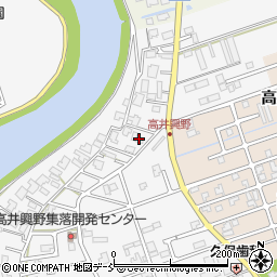 新潟県新潟市南区高井興野397周辺の地図