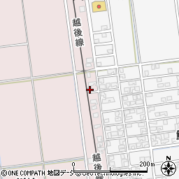 新潟県新潟市西蒲区川崎841周辺の地図