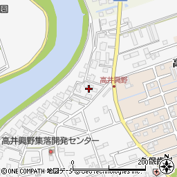 新潟県新潟市南区高井興野399周辺の地図