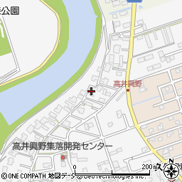 新潟県新潟市南区高井興野405周辺の地図