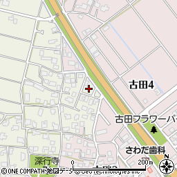 新潟県新潟市秋葉区大鹿1397周辺の地図