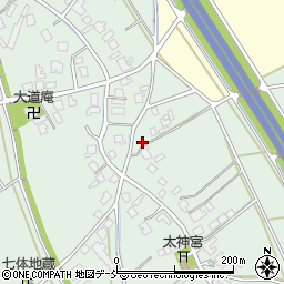 新潟県新潟市秋葉区東金沢796周辺の地図