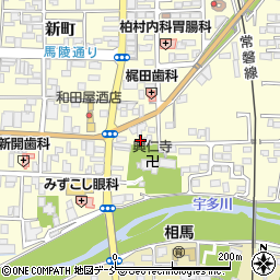 福島県相馬市中村新町230周辺の地図
