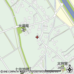新潟県新潟市秋葉区東金沢1254-1周辺の地図
