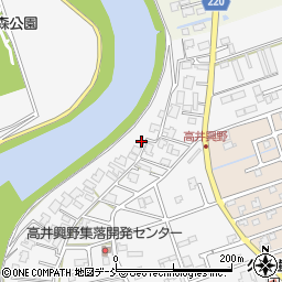 新潟県新潟市南区高井興野384周辺の地図