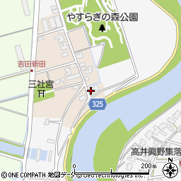 新潟県新潟市南区吉田新田1周辺の地図