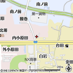 福島県福島市飯坂町平野腰巻8周辺の地図