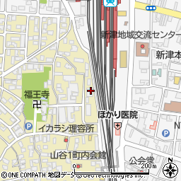ＪＲ東日本新津保線区周辺の地図