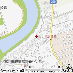 新潟県新潟市南区高井興野408周辺の地図