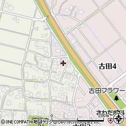 新潟県新潟市秋葉区大鹿1399周辺の地図