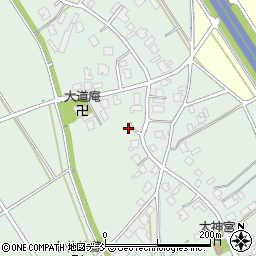 新潟県新潟市秋葉区東金沢1255周辺の地図
