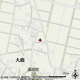 新潟県新潟市秋葉区大鹿332周辺の地図