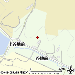 福島県伊達市保原町大柳上谷地前周辺の地図