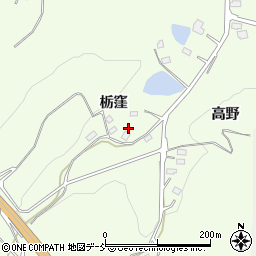 福島県伊達市保原町大柳栃窪50周辺の地図