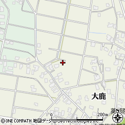 新潟県新潟市秋葉区大鹿962周辺の地図