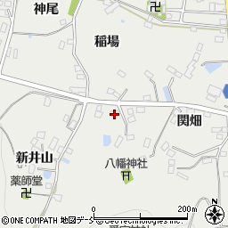 福島県伊達市保原町所沢新井山63-2周辺の地図