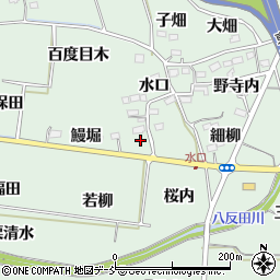 福島県福島市大笹生水口27周辺の地図