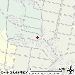 新潟県新潟市秋葉区大鹿556周辺の地図