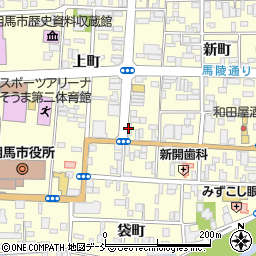 丁字屋メガネ・時計店周辺の地図