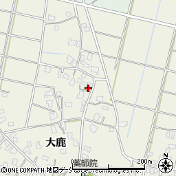 新潟県新潟市秋葉区大鹿426周辺の地図