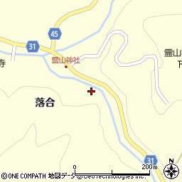 福島県伊達市霊山町大石桐ノ口周辺の地図