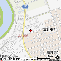 新潟県新潟市南区高井興野829周辺の地図