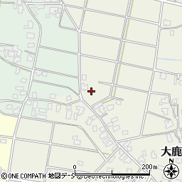 新潟県新潟市秋葉区大鹿2952周辺の地図